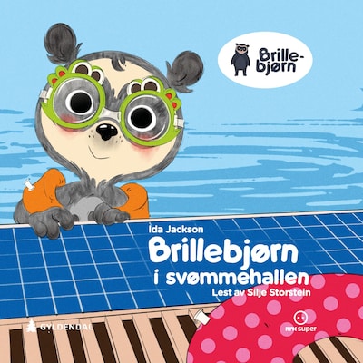Brillebjørn i svømmehallen